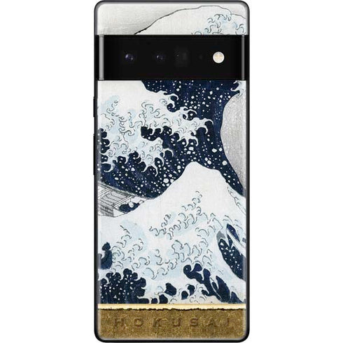 Hokusai The Great Wave off Kanagawa Google Pixel 6 Pro Skin